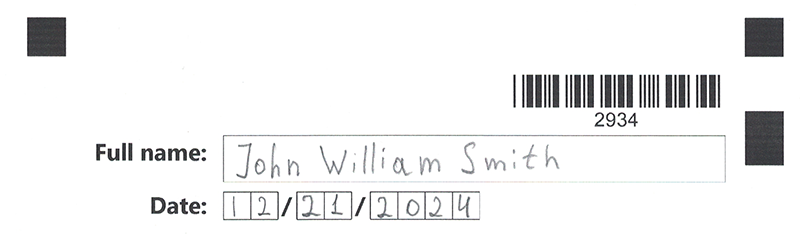Free-text input element